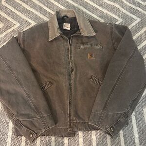 Carhartt Men's Dark Brown Military Jacket